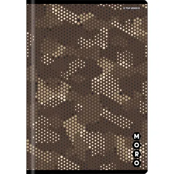 Sešit Sešit A5 s mřížkou TOP-2000, 80 listů