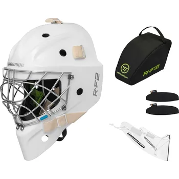 Sada vybavení pro hokejového brankáře Maska Warrior Ritual F2 E SR Barva: Černá, Velikost: S/M, Varianta: Senior