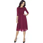 KARTES MODA šaty dámské KM211-4 40 bordó