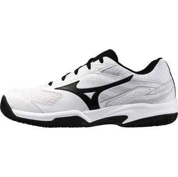 Pánská obuv Pánská tenisová obuv Mizuno Break Shot 5 Clay White/Black /Harbor Mist EUR 42