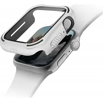 Pouzdro na mobilní telefon Pouzdro Uniq pro Apple Watch 4/5/6/SE 44 mm bílé
