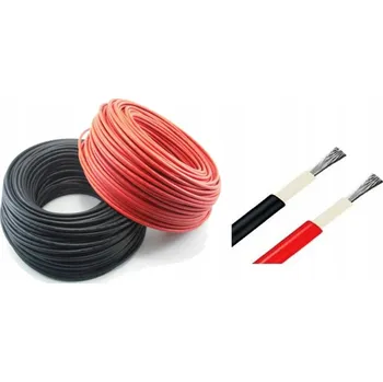 elektrický kabel KABEL SOLÁRNÍ 4mm 1000V MC4 FOTOVOLTAIKA PANELY MĚDĚNÝ