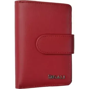 Peněženka SEGALI Dámská kožená peněženka SG 250313 červená