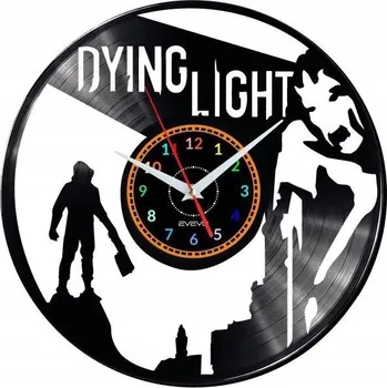Hodiny DYING LIGHT 2 VIDEO GAME HODINY NÁSTĚNNÉ DEKORATIVNÍ MODERNÍ VINYLOVÁ DESKA