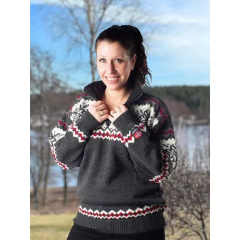 Pánský svetr Nordlys of Norway Norský svetr Turist šedá L