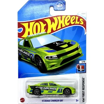 autíčko '15 Dodge Charger SRT Green (F1) - Hot Wheels