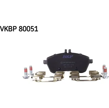 Brzdová destička Sada brzdových destiček, kotoučová brzda SKF VKBP 80051