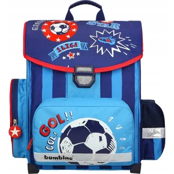 Školní batoh ŠKOLNÍ AKTOVKA na fotbal BAMBINO