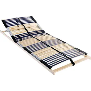 Postelový rošt vidaXL Lamelový rošt Hnědá 70 x 190 cm Masivní bukové dřevo [42015256]