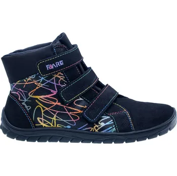 Dívčí zimní obuv FARE BARE celoroční nepromokavé boty, velikost 34, artikl A5322211