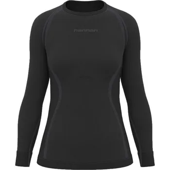 Dámské tričko Dámské funkční tričko Hannah THERMO ACTIVE TS L/S W 36-38 Černá, Tmavě šedá