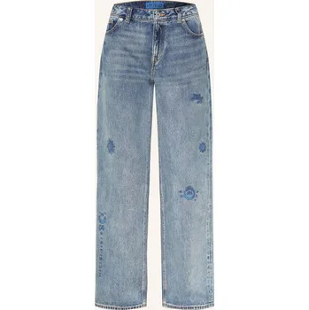 Dámské džíny Hugo Dámské Wide Leg Džíny Gamala, 424 medium blue, 38