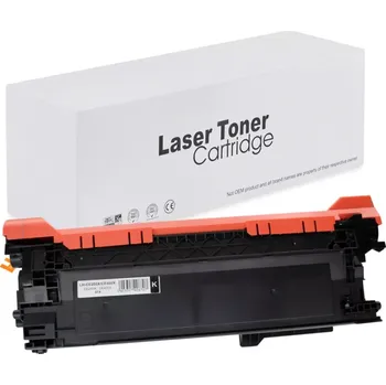 HP CE250X - 504X - kompatibilní toner pro HP Color LaserJet CM3530, CM3530fs mfp, CP3520, CP3525, CP3525dn, CP3525n, CP3525x