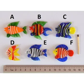 Skleněné rybičky vzor D