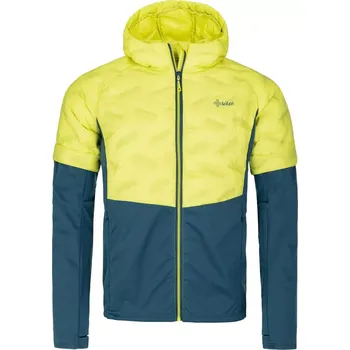 Pánská větrovka Pánská zateplená bunda Kilpi VERONS-M světle zelená XS