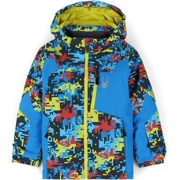 Chlapecká lyžařská bunda Spyder LEADER 7 Modrá, Mix