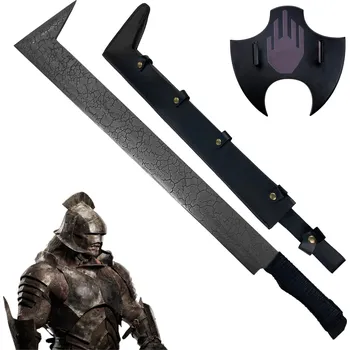Sběratelství Ocelový ostrý meč "URUK HAI SCIMITAR" - Lord Of The Rings II. Jakost