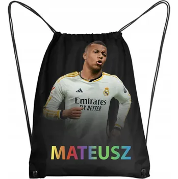 Školní batoh Školní Vak/Batoh na Tělocvik Do Školky Školy KYLIAN MBAPPE + JMÉNO 11