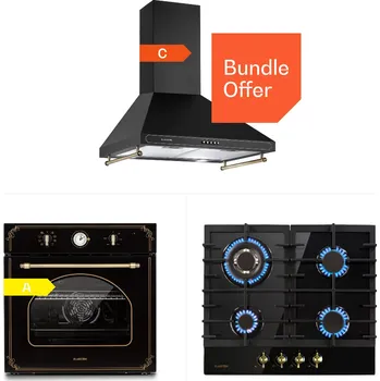 Digestoř Klarstein Victoria 60 trojitá sada plyn (60003291)