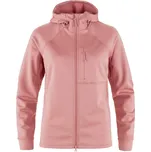 mikina dámská FJÄLLRÄVEN Abisko Grid Fleece Hoodie W Dusty Rose - XS