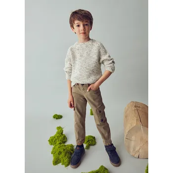 Chlapecké oblečení Chlapecké kapsáčové kalhoty béžové Mayoral 4557 Velikost: 9 let (134 cm)