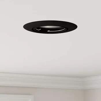 Bodové svítidlo vidaXL Bodové světlo 12 pcs Černá 9 x 9 x 2,5 cm kov