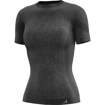 Pánské termoprádlo funkční triko s krátkým rukávem K-DRY, dámské TECSO (tmavě šedá) Velikost/Provedení: L/XL (46/48)