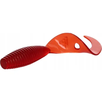 Umělá nástraha MIKADO Nástraha Twister - Červená 64mm