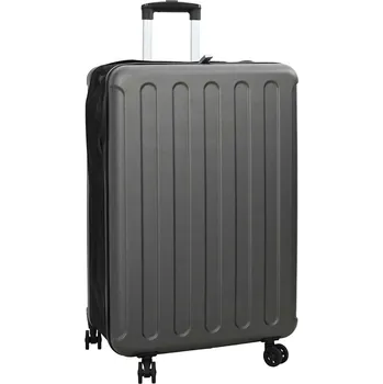 vidaXL Kufr se zámkem Tmavě šedá 50 x 30 x 76 cm ABS plast