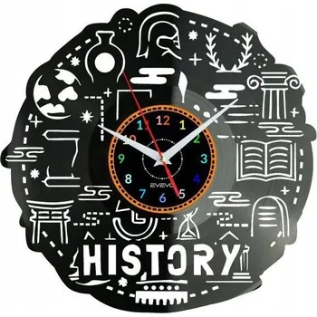 Hodiny Hodiny pro historika Nástěnné hodiny vinylová deska Moderní dekorativní dárek