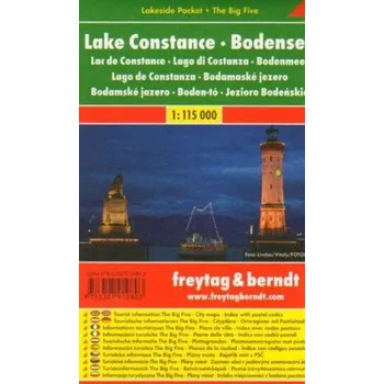 LSP 1 Bodamské jezero 1:115 000 kapesní lamino