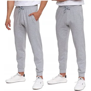 PÁNSKÉ TEPLÁKY Klasické Kalhoty s Kapsami Hladké MORAJ XXL