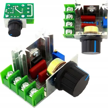 IP kamera REGULÁTOR NAPĚTÍ OTÁČEK VÝKONU 2000W NAPĚTÍ 230V PRO UNIVERZÁLNÍ MOTOR