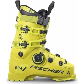 Lyžování Sjezdové boty Fischer RC4 130 MV BOA VAC GW 25.5 Žlutá, Černá