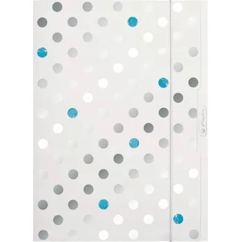 DESKY S GUMOU FROZEN GLAM PEVNÉ A4 HERLITZ