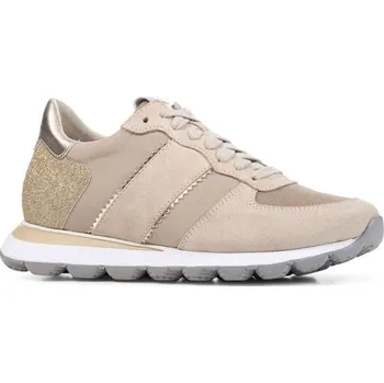 Dámské tenisky Dámská obuv Geox D SPHERICA VSERIES A 37 Béžová, Zlatá, Bílá
