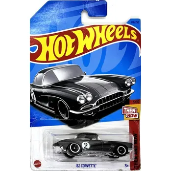 autíčko '62 Corvette DarkGrey (F1) - Hot Wheels