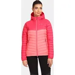 Dámská péřová bunda Kilpi PYRAMIDEN-W růžová 52