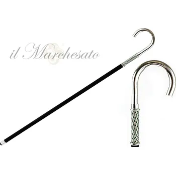 Vycházková hůl stříbrná Marchesato Emerald