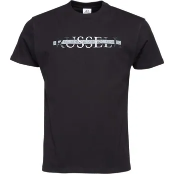 Pánské tričko Pánské tričko Russell Athletic T-SHIRT M Černá, Bílá