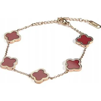 Náramek Náramek Betlewski z oceli s motivem květin 22,5 cm