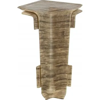 Podlahová lišta Vnitřní Roh pro Soklovou Lištu PCV 55mm DUB SPINEL