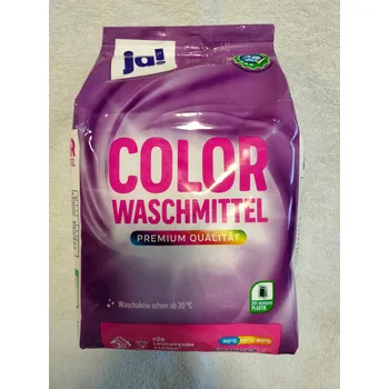 Prací prášek Prášek na barevné prádlo Ja! Color 2,025 kg