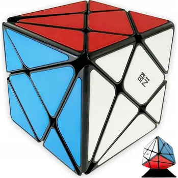 Hlavolam KOSTKA AXIS CUBE 3x3 - ORIGINÁLNÍ RYCHLÁ LOGICKÁ KOSTKA HLAVOLAM EDUKAČNÍ
