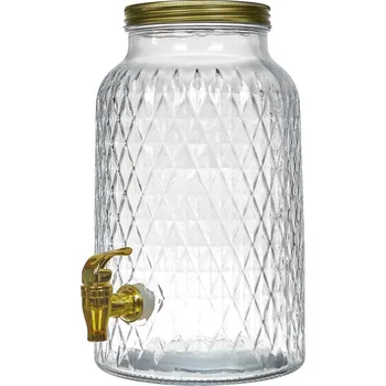 Termohrnek CMP KA6280 Zásobník skleněný na nápoje s ventilem, 6 l