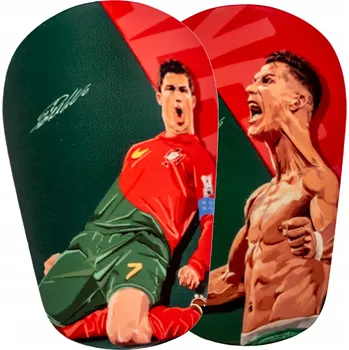 Fotbalový chránič Chrániče holení Y3S Dětské chrániče holení vel. S vícebarevné