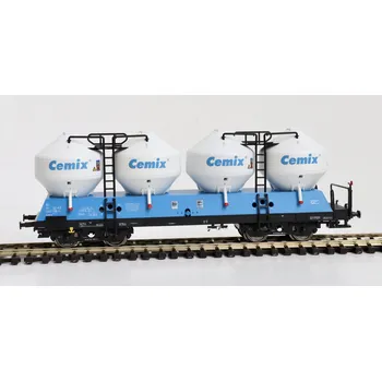 Modelová železnice TT - vůz na sypké hmoty Uacs (Raj) Uacs Cemix 2 / Igra model 96400011