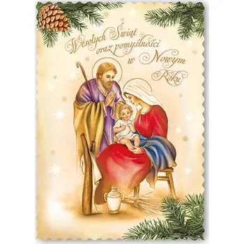 Obraz POHLEDNICE VÁNOČNÍ SVÁTKY 1 KUS