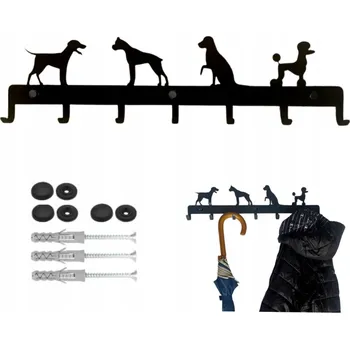 Věšák Šatní ramínko kovový ALFA-CAR černý