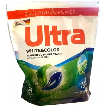 Kapsle na praní ULTRA Kapsle na praní bílých a barevných tkanin 24 kusů